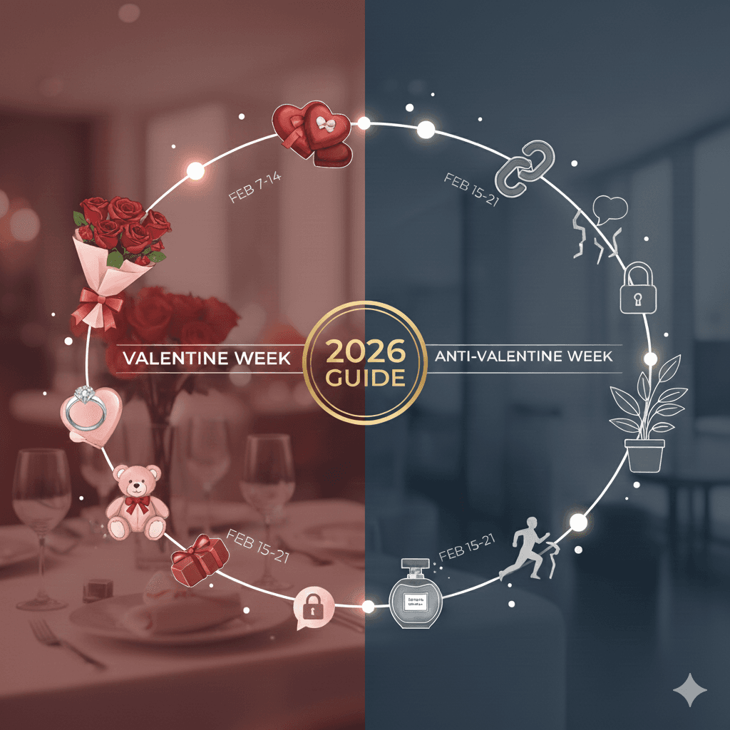 Valentine Week 2026: Complete Valentine Day List